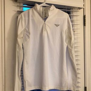 Tuffrider equestrian show shirt NWT
